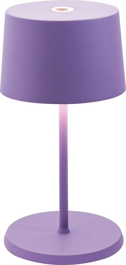 Olivia Mini Sladdlös Lampa 22 cm, lila