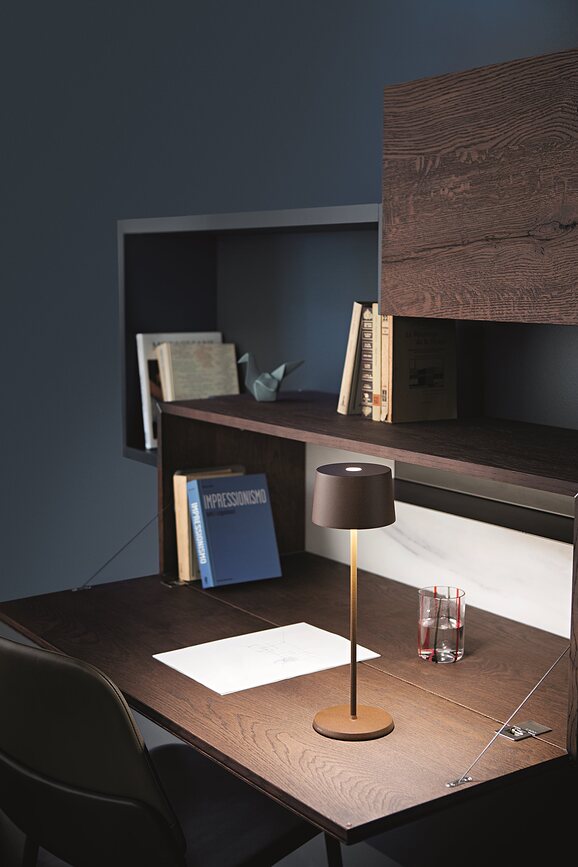 Olivia Φωτιστικό ασύρματο, 35 εκ., λευκό