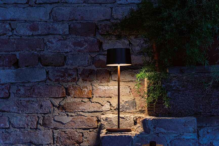 Olivia Φωτιστικό ασύρματο, 35 εκ., λευκό