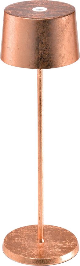 Olivia Sladdlös Lampa 35 cm, koppar