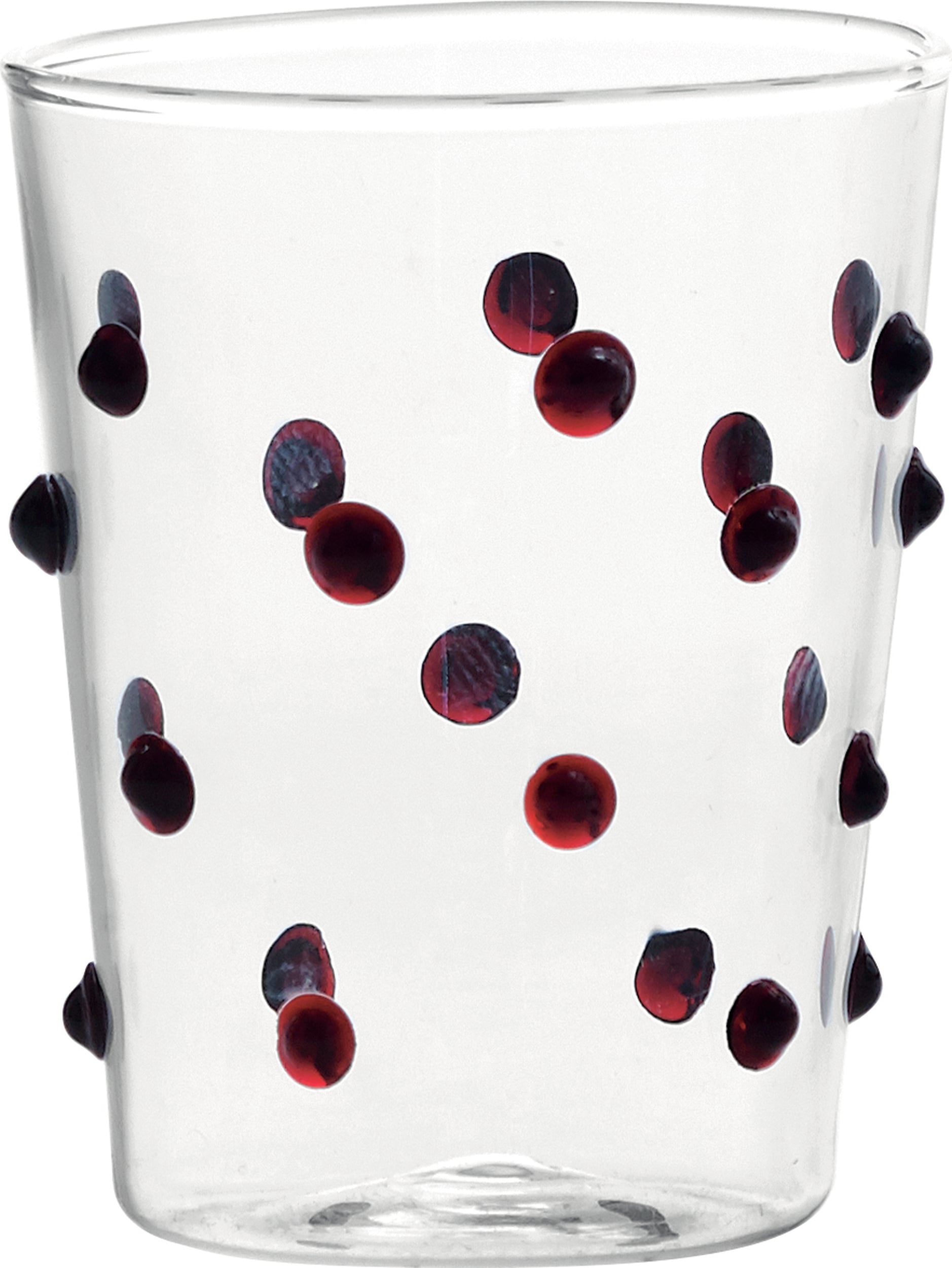 Party Junior Wasserglas 95 ml rot
