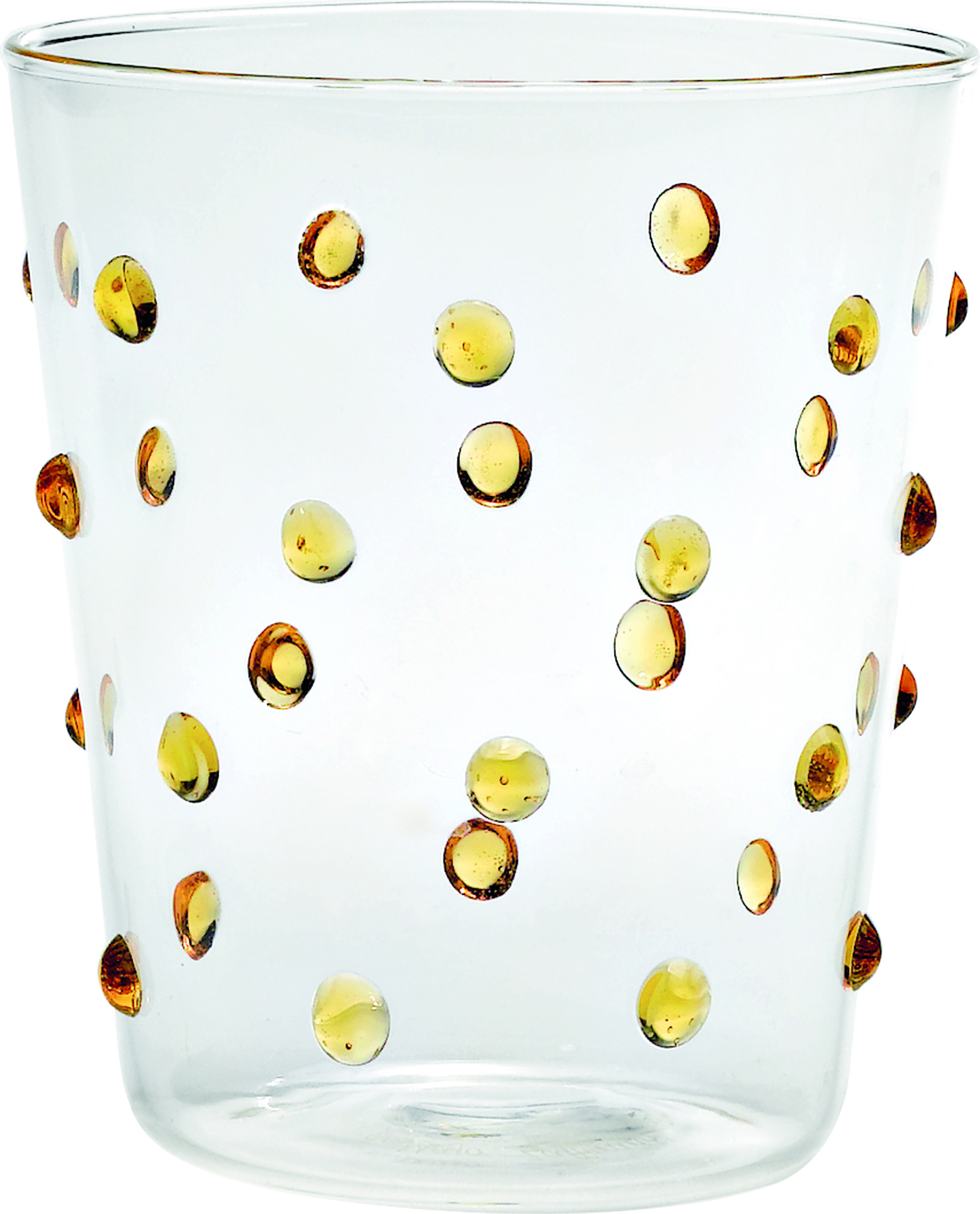 Party Wasserglas 450 ml gelb