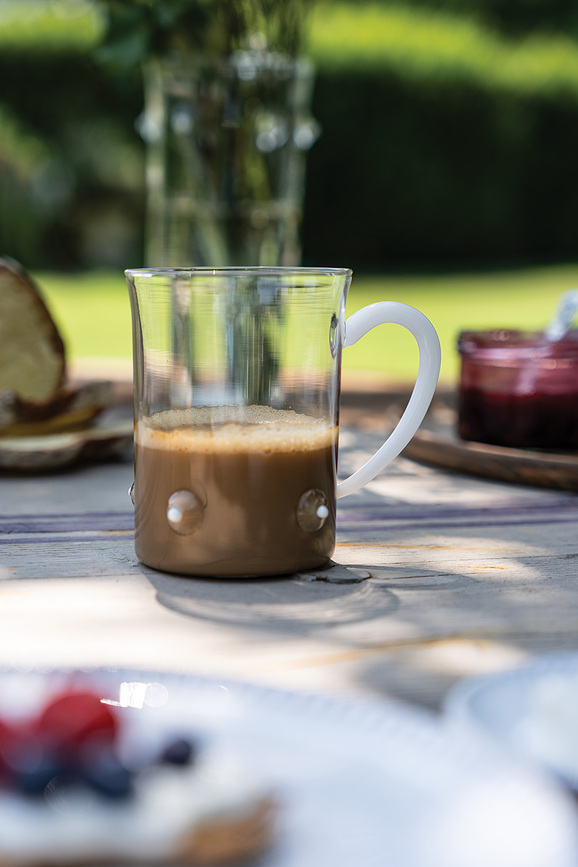 Patèa Tasse 510 ml, en verre, verte