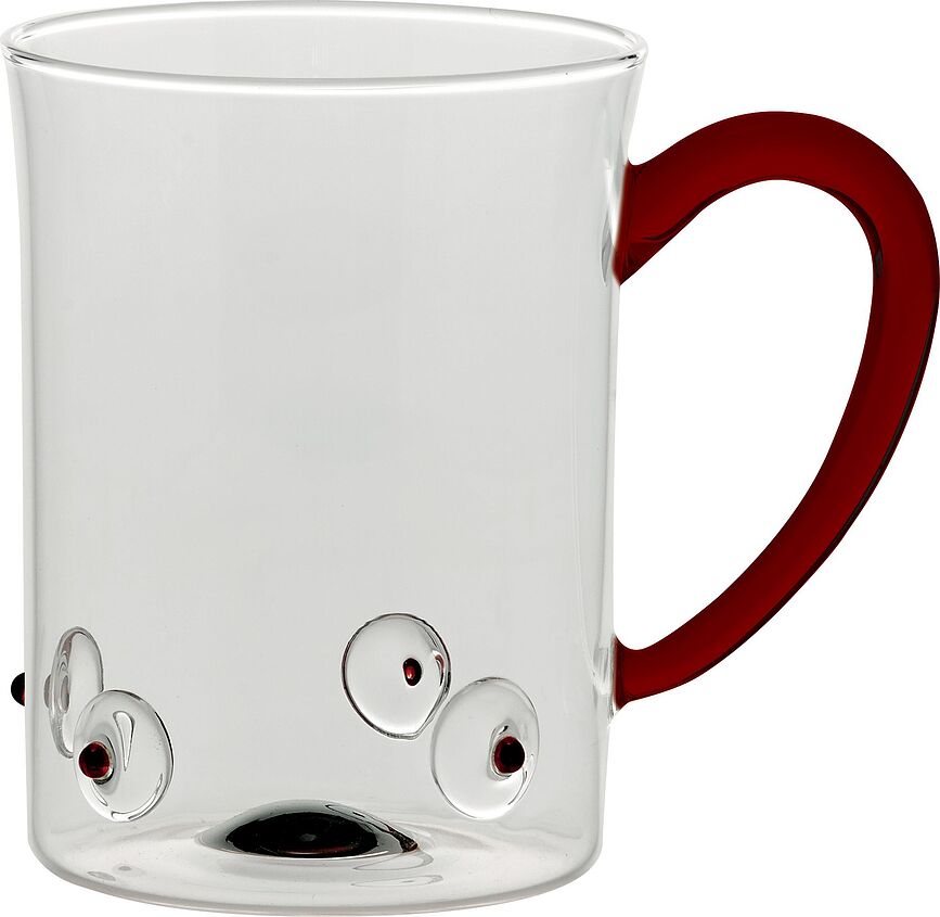 Patèa Mugg 510 ml, bärnstensfärgad, glas