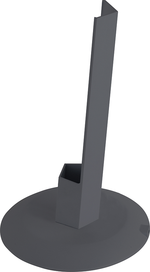 Pencil Pied de Lampe Modulaire, gris foncé