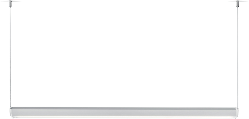 Pencil Suspension de Plafond pour lampe modulaire, horizontale, gris foncé, Set 2 pièces