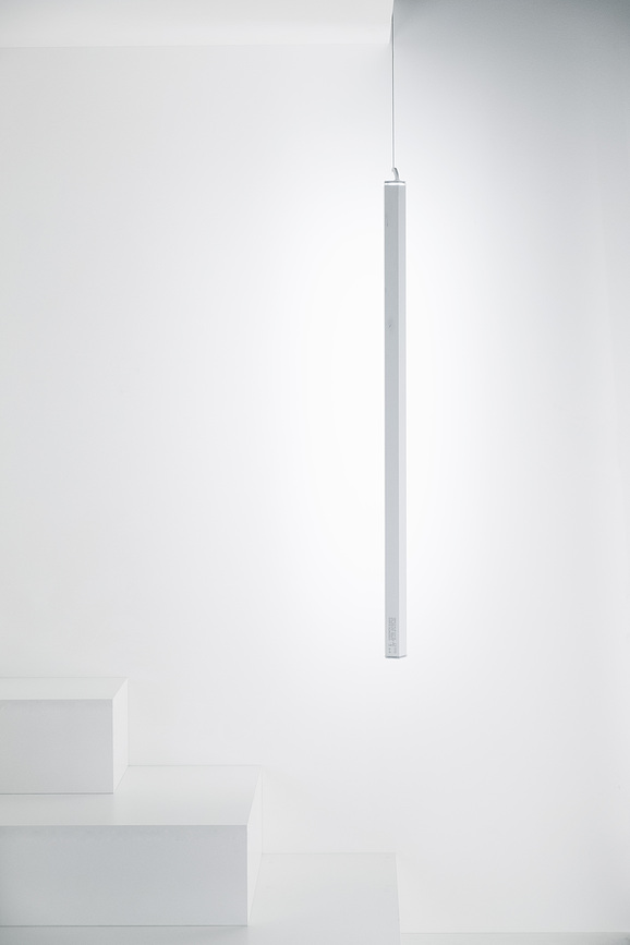 Pencil Suspension pour lampe modulaire verticale, gris foncé