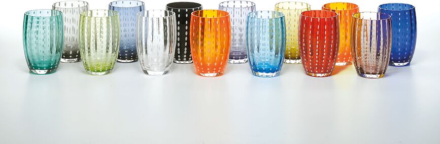 Perle Čaša 320 ml akvamarin