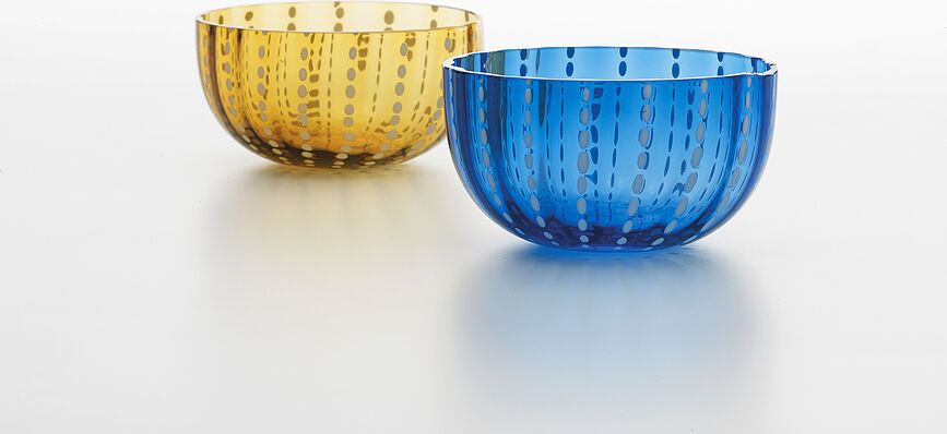 Perle Skleda, 380 ml, akvamarin