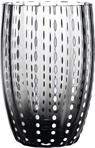 Perle Wasserglas 320 ml grau