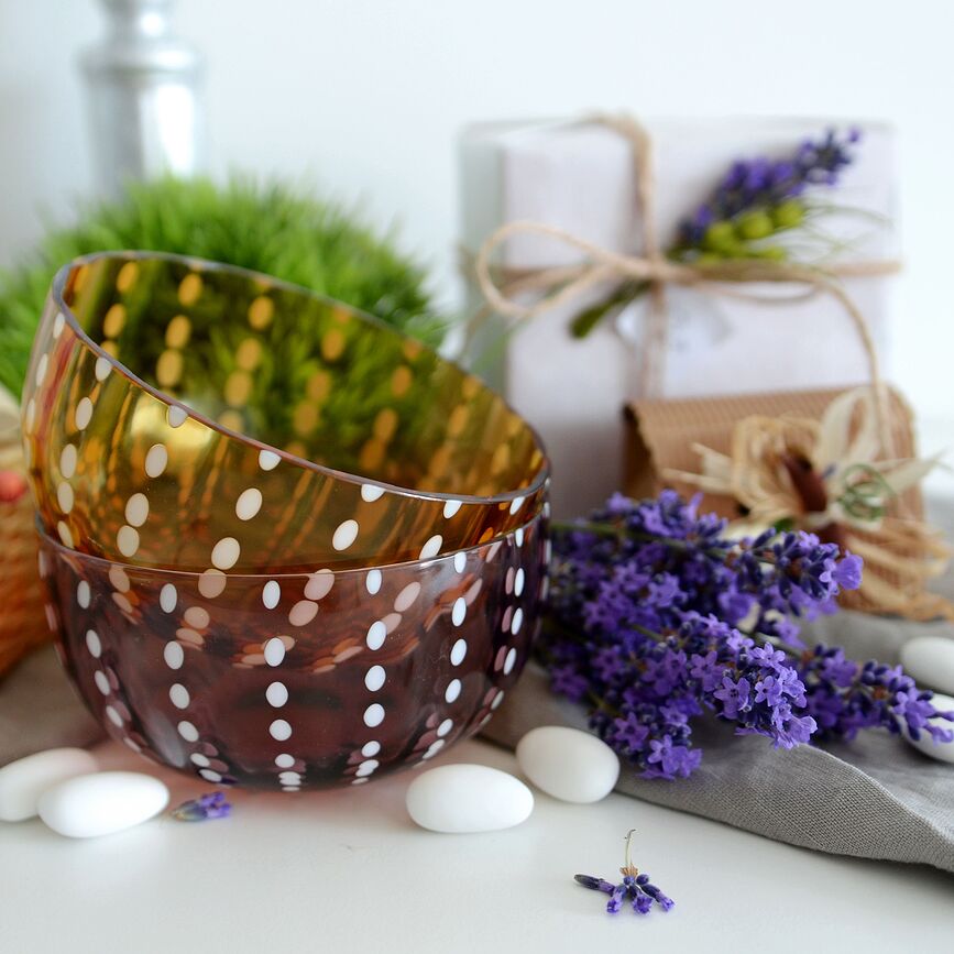 Perle Zdjela 380 ml akvamarin