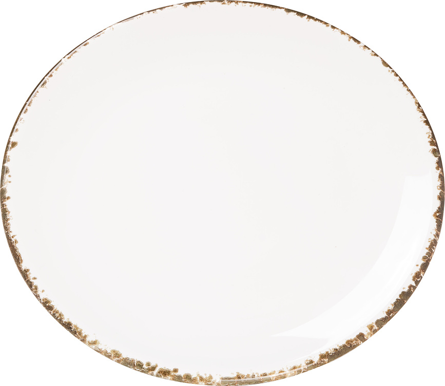 Petit morgenmadstallerken 21 cm, brun