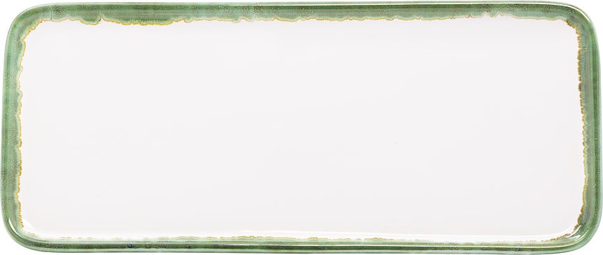 Petit Serving Plate 11.5 x 26.5 cm, green