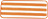 Piatto da portata Lido Righe rettangolare 26,5 cm color mattone
