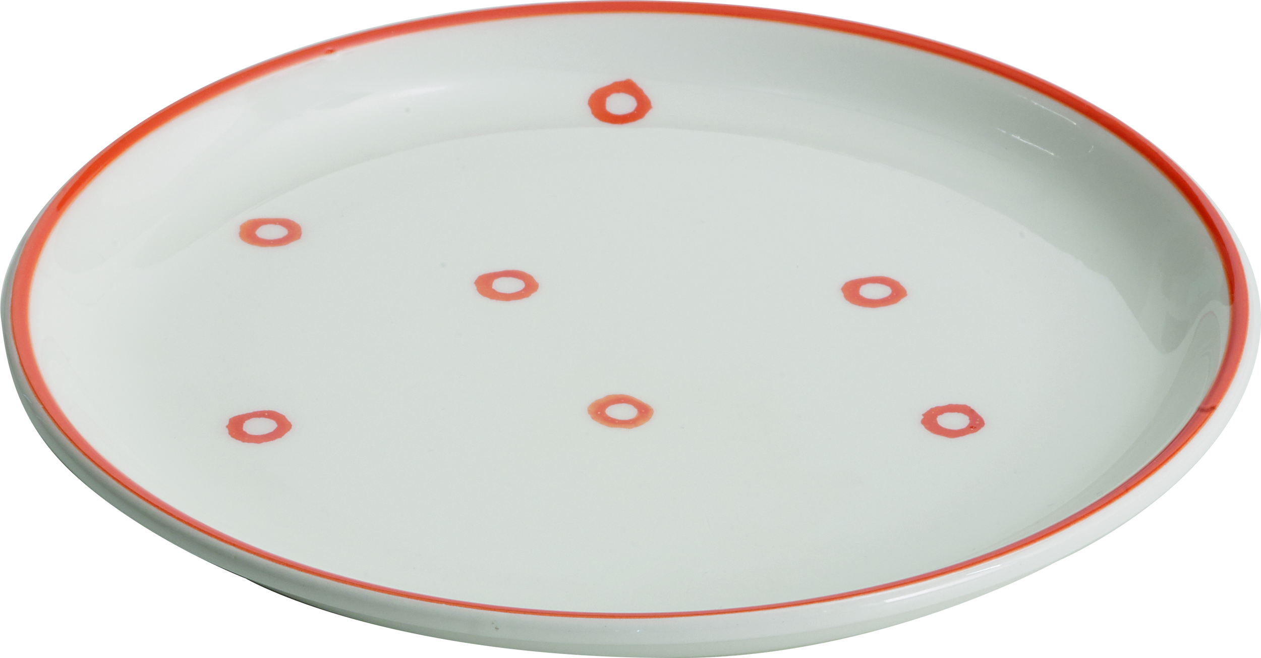 Piatto Stencil Frühstücksteller 23 cm orangefarben
