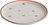 Piatto Stencil Frukosttallrik 23 cm, orange
