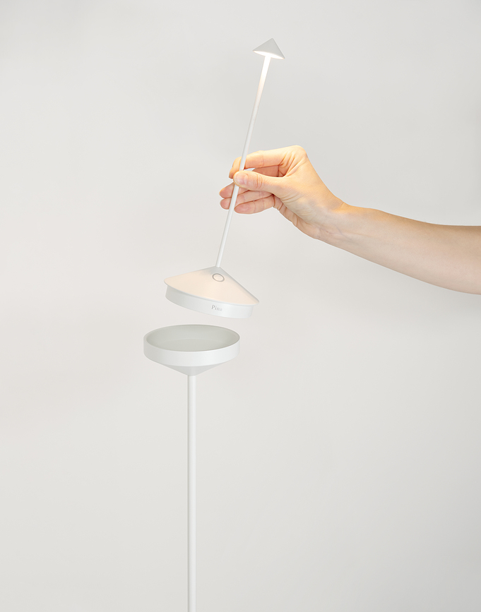 Pina Pied de Lampe, gris foncé