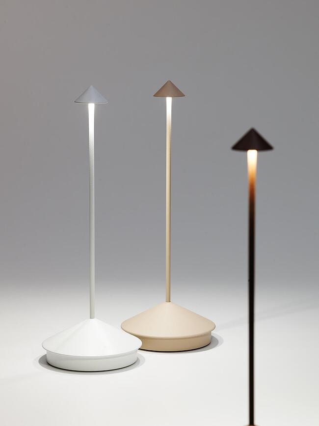 Pina Pro Stolna Lampa s podesivom temperaturom boje svjetlosti tamnosiva