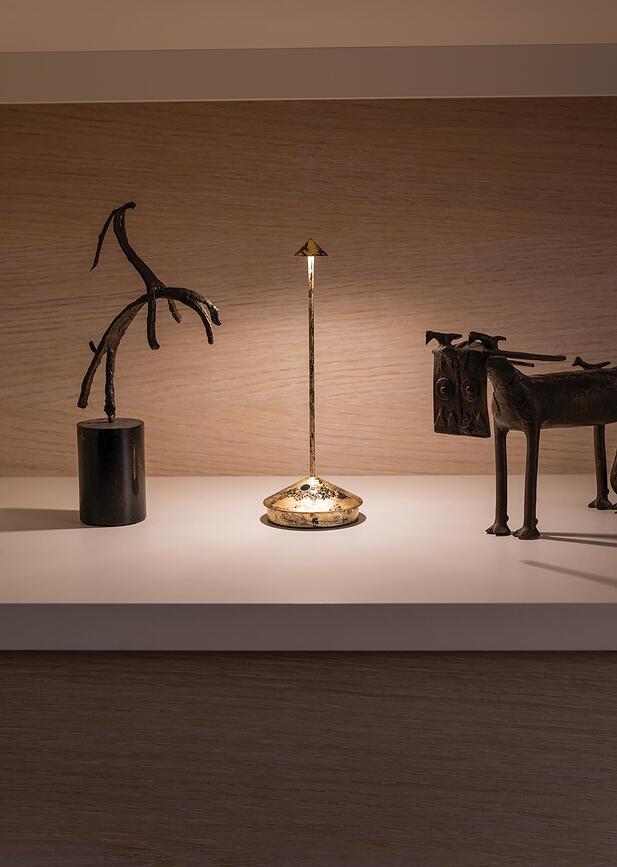 Pina Pro Stolna Lampa s podesivom temperaturom boje svjetlosti tamnosiva