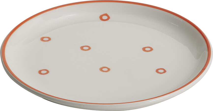 Plato de Desayuno Piatto Stencil, 23 cm