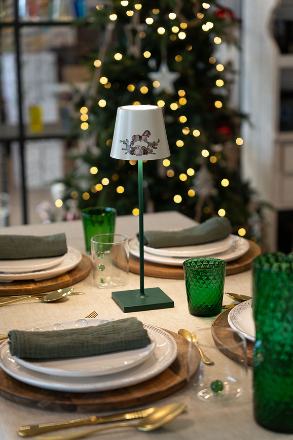 Poldina Christmas Abat-jour pour lampe Poldina, motif sapin de Noël