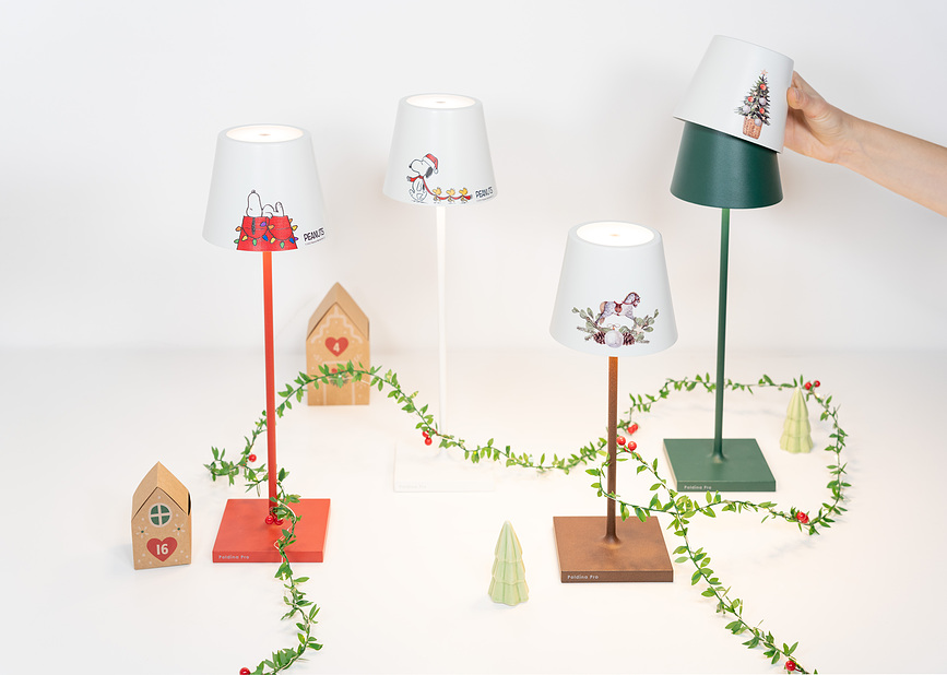Poldina Christmas Abat-jour pour lampe Poldina, motif sapin de Noël