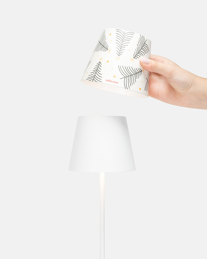 Poldina Christmas Abat-jour pour lampe Poldina, motif sapin de Noël