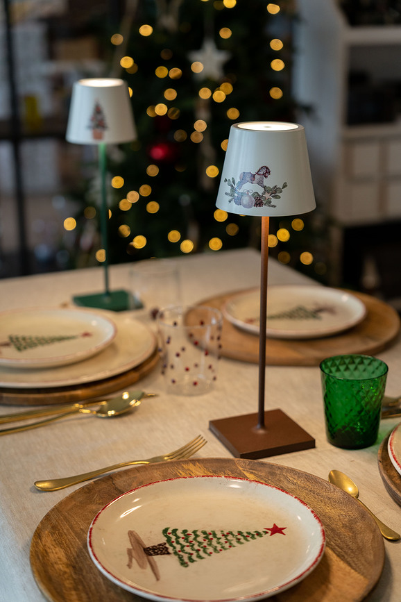 Poldina Sjenilo za lampu motiv božićnog drvca