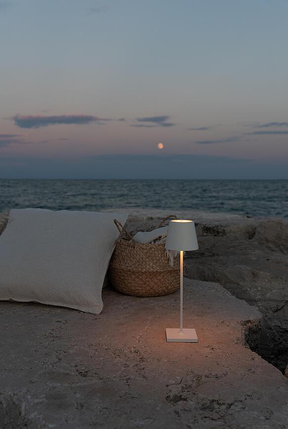 Poldina Επιτραπέζιο Φωτιστικό, 38 cm, κόκκινο