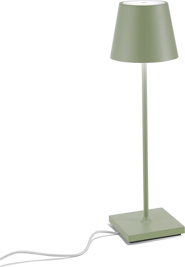 Poldina Stolna Lampa 38 cm crvena