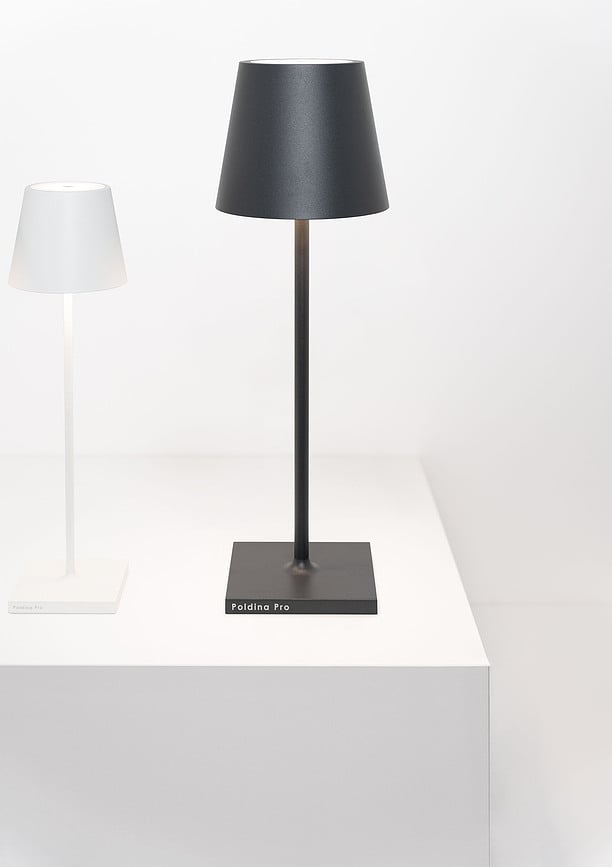 Poldina Stolna Lampa 49,7 cm bijela