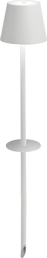 Poldina Lampe d'Extérieur avec abat-jour magnétique, marron