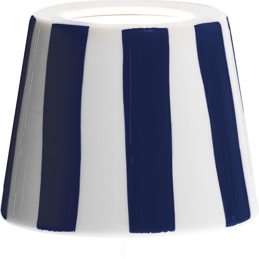 Poldina Lampenschirm blau aus Keramik