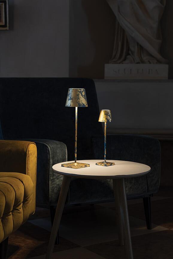 Poldina Micro Stolna Lampa 27,5 cm tamnosiva