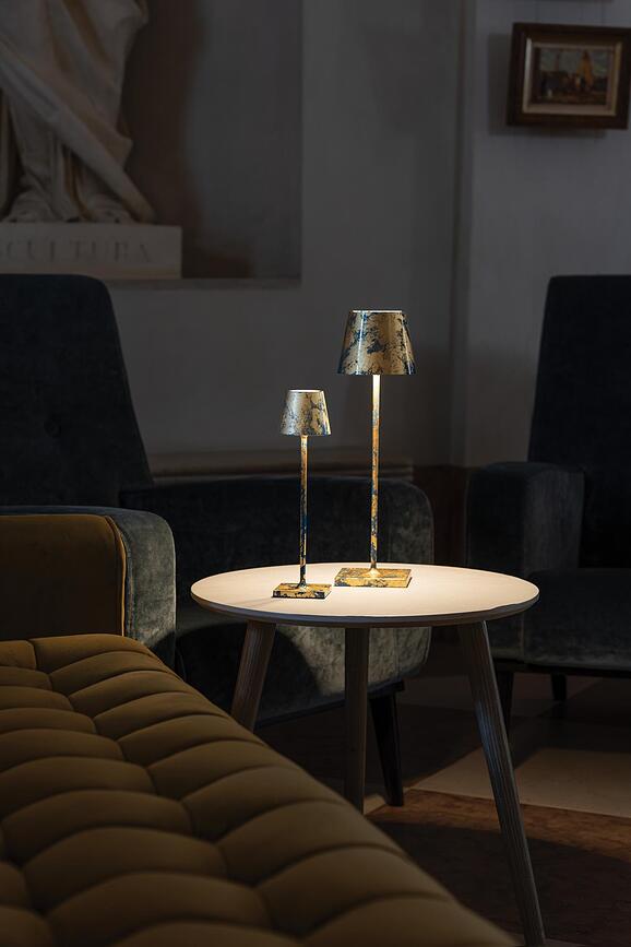 Poldina Micro Stolna Lampa 27,5 cm tamnosiva