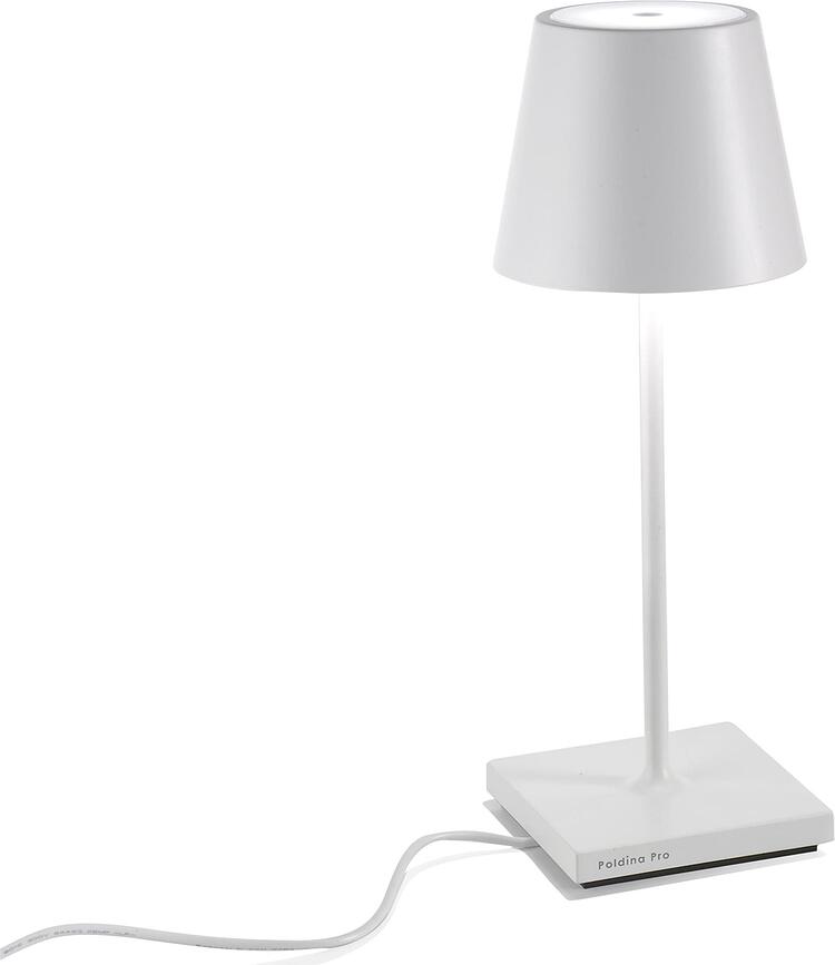 Poldina Mini Lampe de Table 30 cm, marron