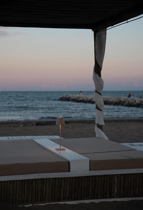 Poldina Namizna svetilka, 38 cm, temno zelena