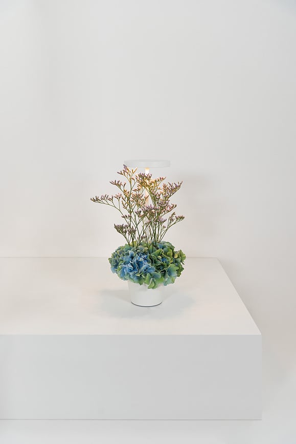 Poldina Reverso Επιτραπέζιο Φωτιστικό με μπολ, καφέ