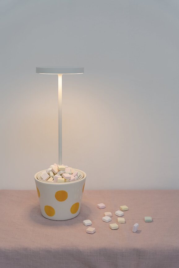 Poldina Reverso Stolna Lampa s posudom smeđa