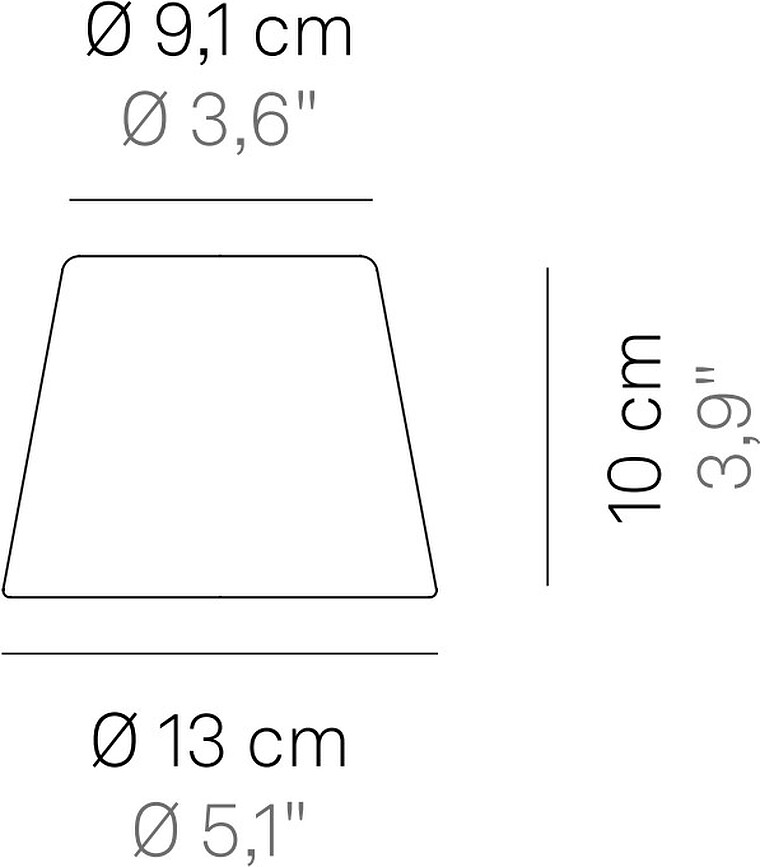 Poldina Sjenilo za lampu keramičko zeleno