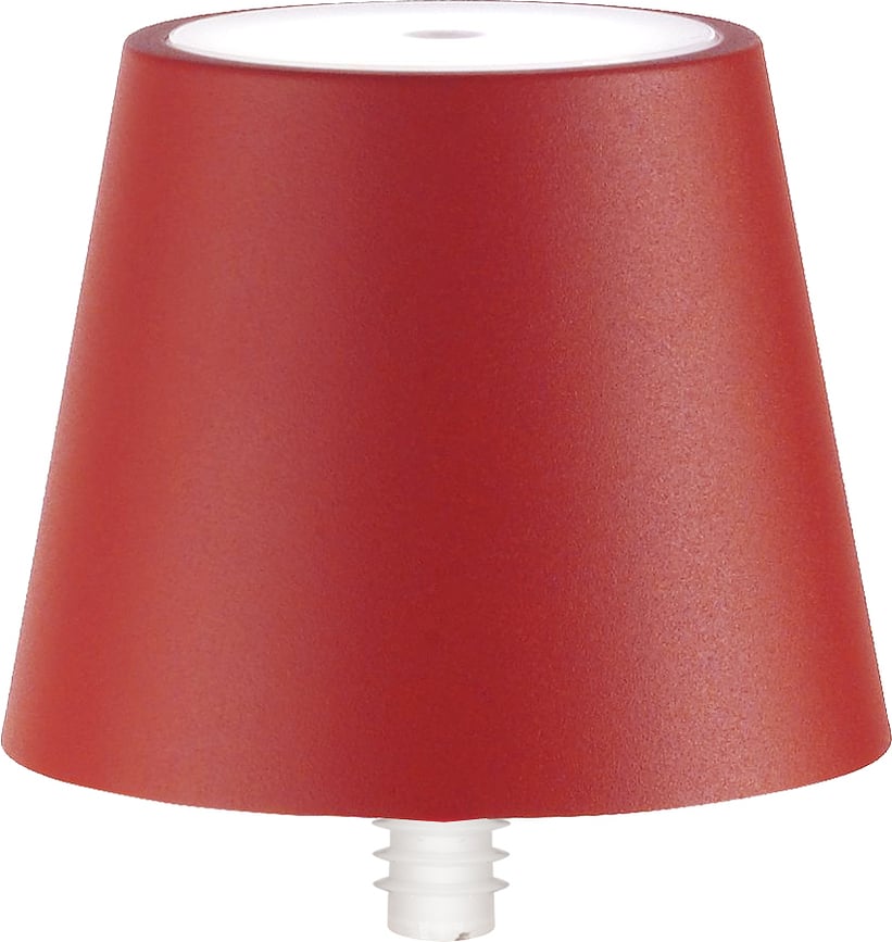 Poldina Stopper Lampe sans fil, rouge