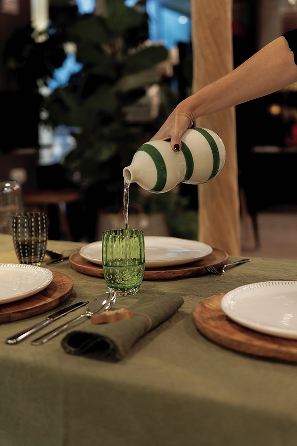 Poldina Stopper Lido Fasce Base pour Lampe, bleue