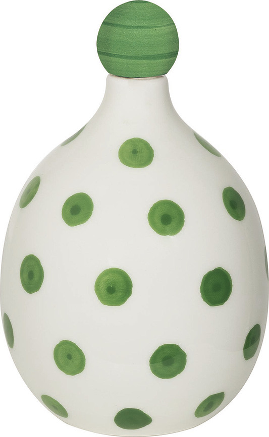 Poldina Stopper Lido Punti Bottle or base for lamps green