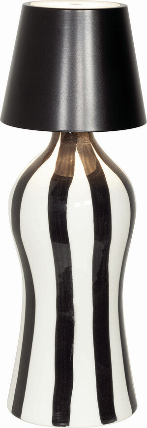 Poldina Stopper Lido Righe Base pour Lampe, pour Poldina, verte