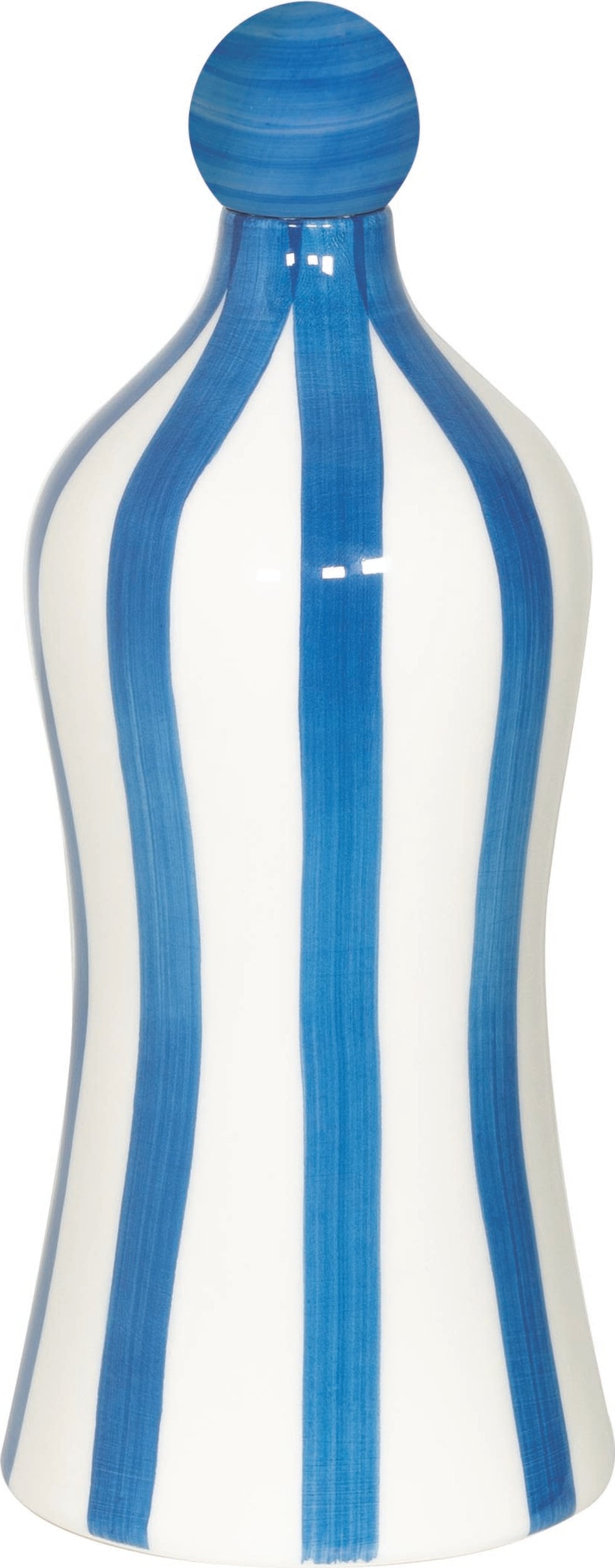 Poldina Stopper Lido Righe Flasche oder Lampensockel blau