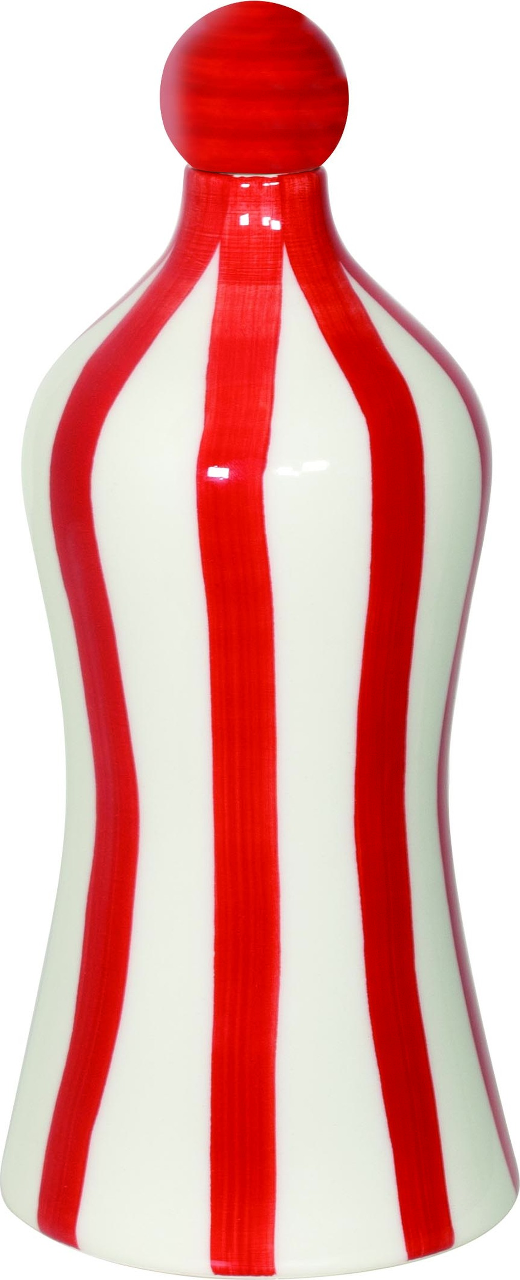 Poldina Stopper Lido Righe Flasche oder Lampensockel rot