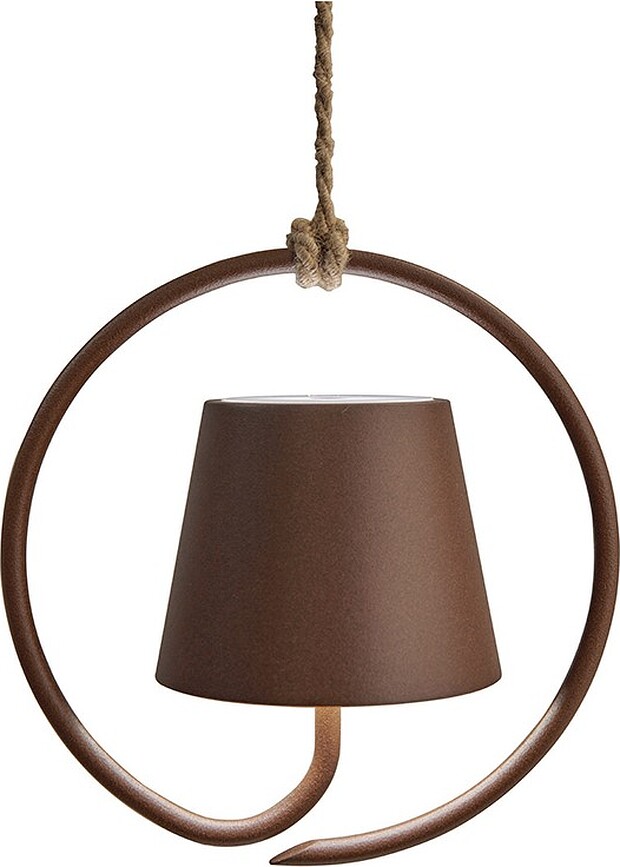 Poldina Suspension ronde, avec abat-jour magnétique