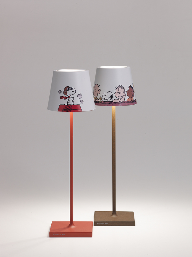Poldina x Peanuts Heart Lampa stolna 38 cm