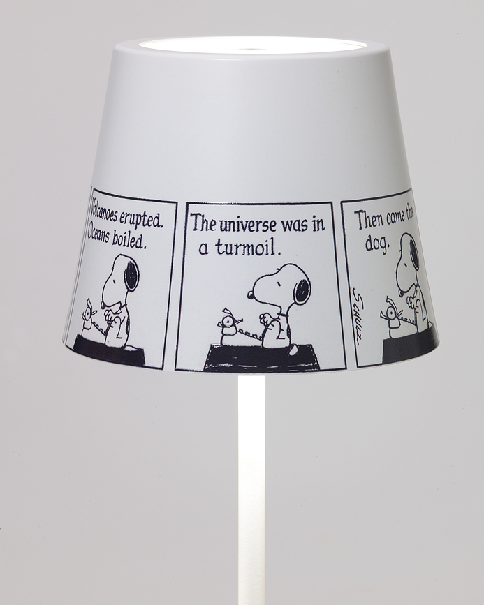 Poldina x Peanuts Heart Lampa stolna 38 cm