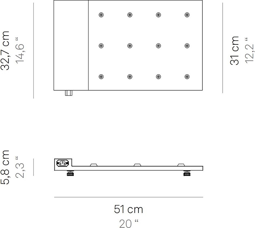 Polnilna postaja za svetilko Poldina Micro